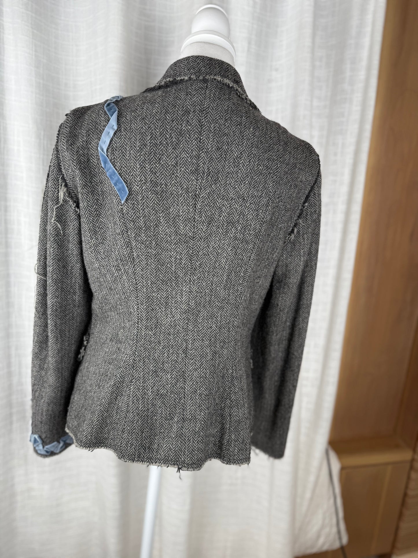 Grey tweed Moschino Cheap and Chic Blazer