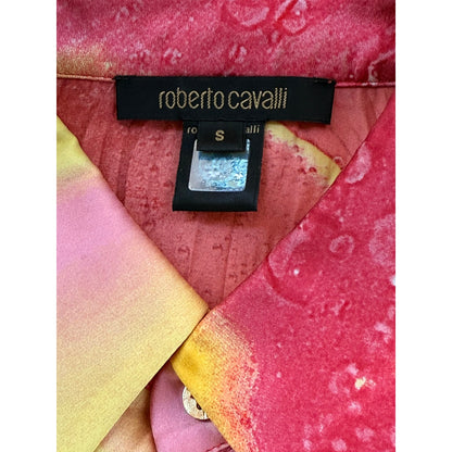 2004 crinkle silk blouse size S