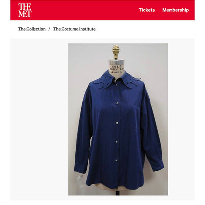 1990 oversized blouse