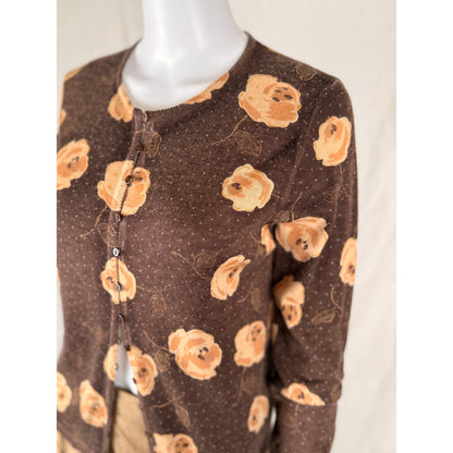 2003 cashmere cardigan with tags. M.