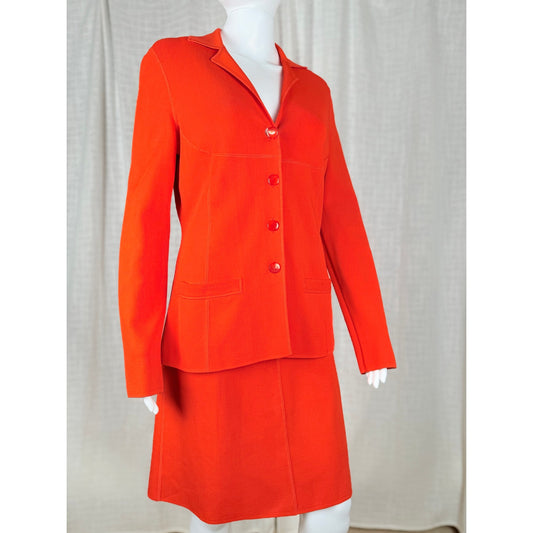 90s skirt suit set size M