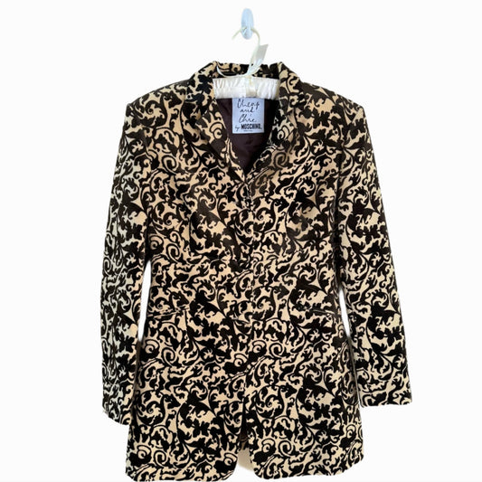 Y2K Roberto Cavalli vintage silk blouse size X