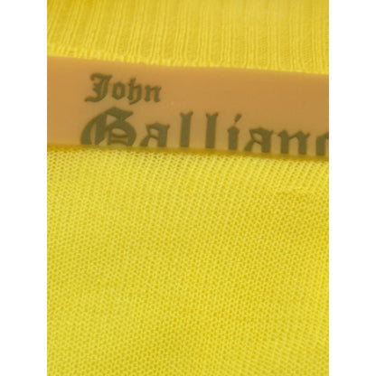 Butter yellow silk cardigan. S