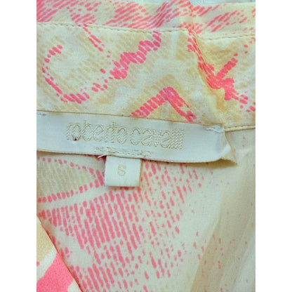 Y2K Roberto Cavalli vintage silk blouse size X