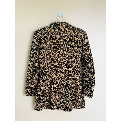 Y2K Roberto Cavalli vintage silk blouse size X