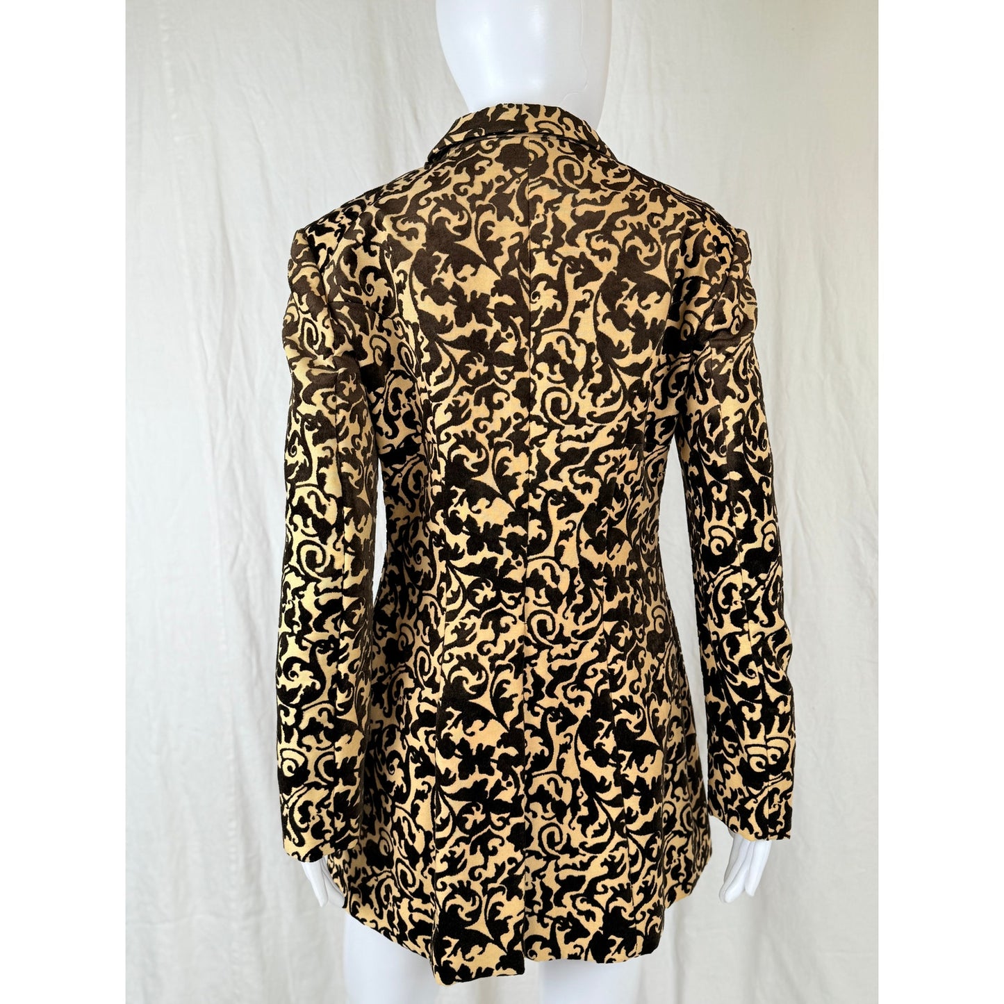 Y2K Roberto Cavalli vintage silk blouse size X